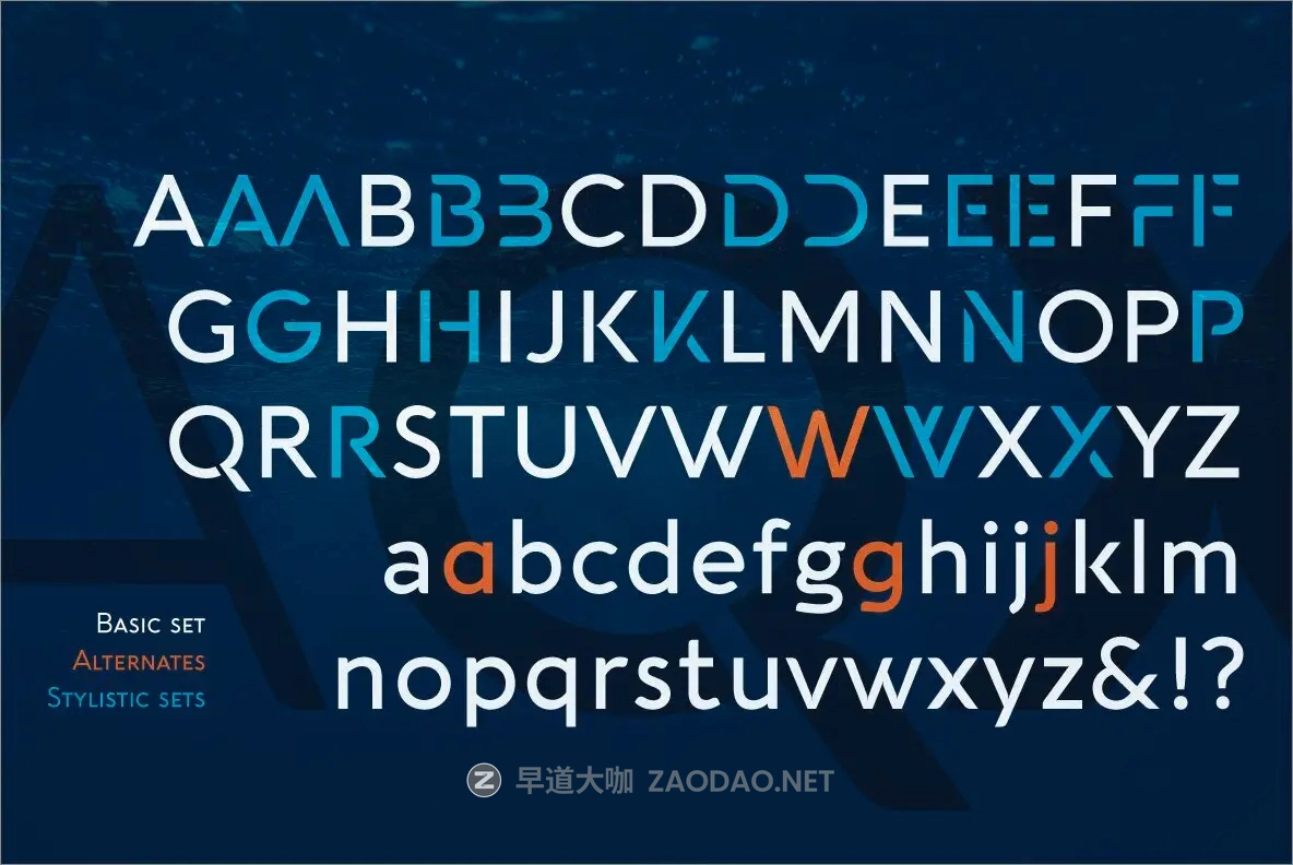 Myfonts – Aquawax Pro Font Family 27款字重现代几何美学圆润边缘电影海报徽标标题logo设计英文字体家族插图4 Myfonts – Aquawax Pro Font Family 27款字重现代几何美学圆润边缘电影海报徽标标题logo设计英文字体家族插图4