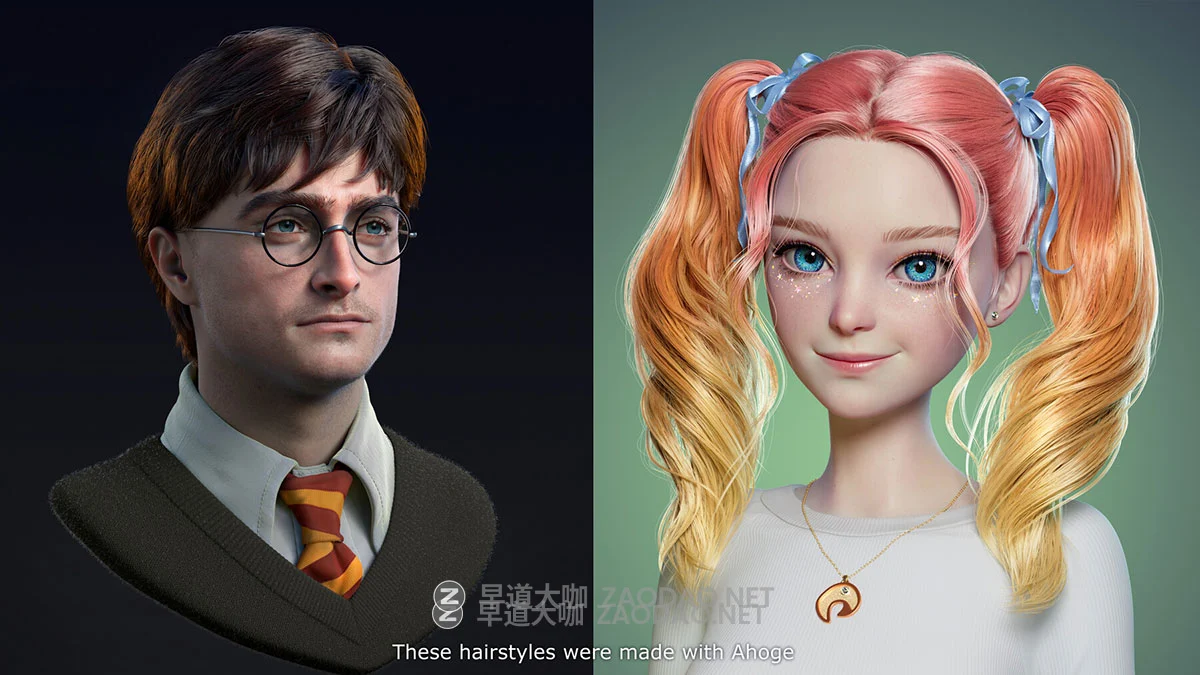 Maya几何体转化为毛发工具插件 Ahoge 0.9.2 Win版本 Artstation – Ahoge 0.9.2 – Hair plugin for Maya插图10 Maya几何体转化为毛发工具插件 Ahoge 0.9.2 Win版本 Artstation – Ahoge 0.9.2 – Hair plugin for Maya插图10