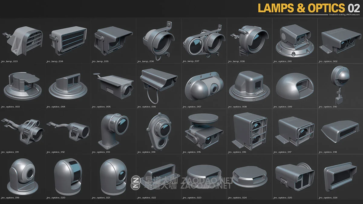 Kitbash 1271组机械手脚头零部件硬表面模型3D资产 FBX OBJ Maya ArtStation – Hard-Surface Kitbash Collection插图5 Kitbash 1271组机械手脚头零部件硬表面模型3D资产 FBX OBJ Maya ArtStation – Hard-Surface Kitbash Collection插图5