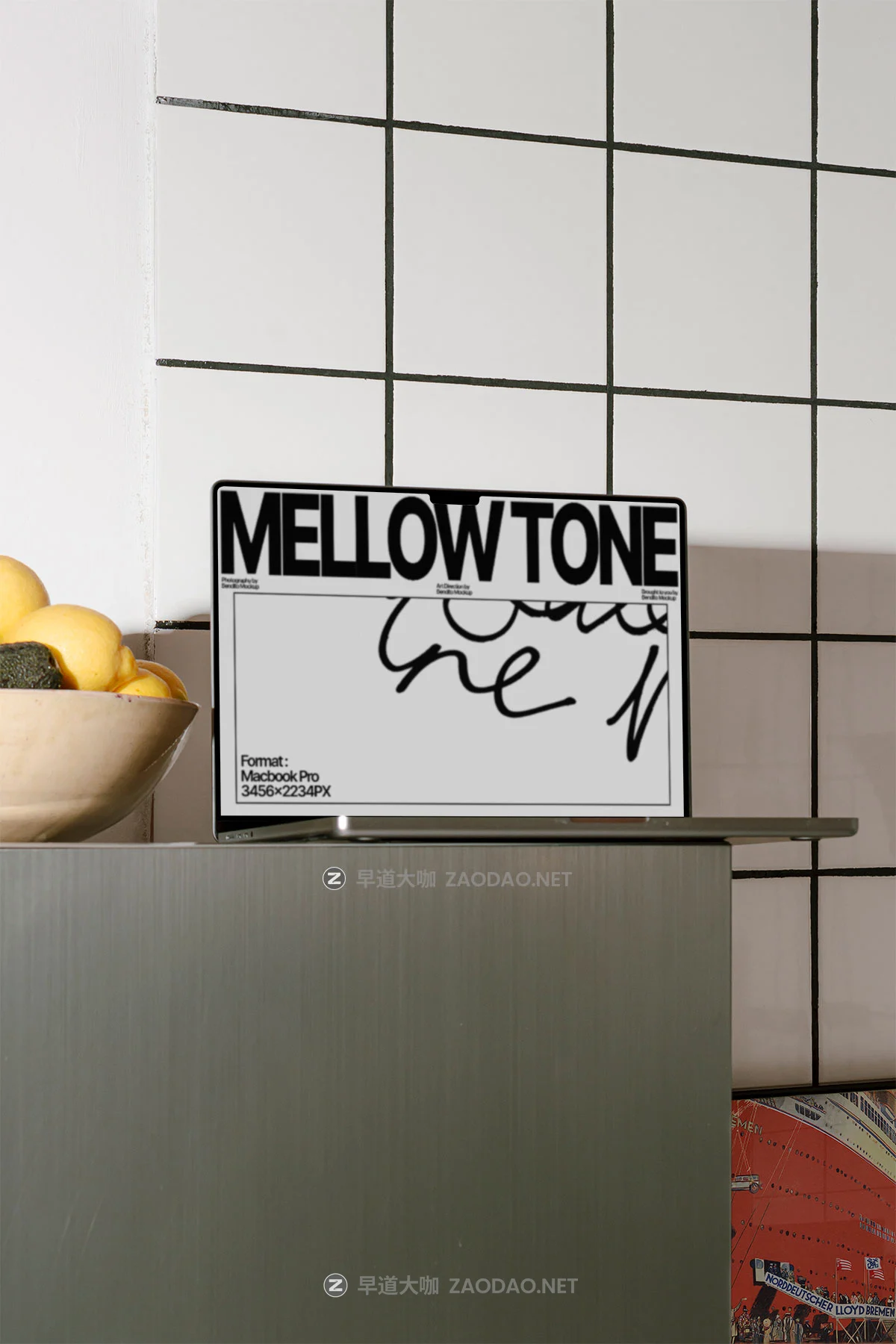 7款国外小众书籍黑胶唱片iPhone手机Mac电脑帆布袋品牌VI设计展示PS贴图样机 Bendito.Mockup – Mellow Tone Collection P4插图6 7款国外小众书籍黑胶唱片iPhone手机Mac电脑帆布袋品牌VI设计展示PS贴图样机 Bendito.Mockup – Mellow Tone Collection P4插图6