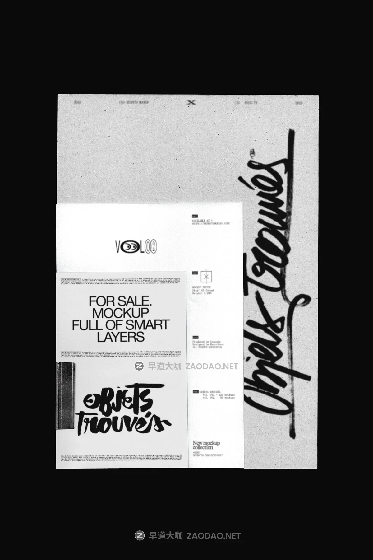 7款国外小众海报信封文件夹包装盒品牌VI设计PS展示贴图样机模板 Bendito.Mockup – Objets Trouvés v2 P5插图3 7款国外小众海报信封文件夹包装盒品牌VI设计PS展示贴图样机模板 Bendito.Mockup – Objets Trouvés v2 P5插图3