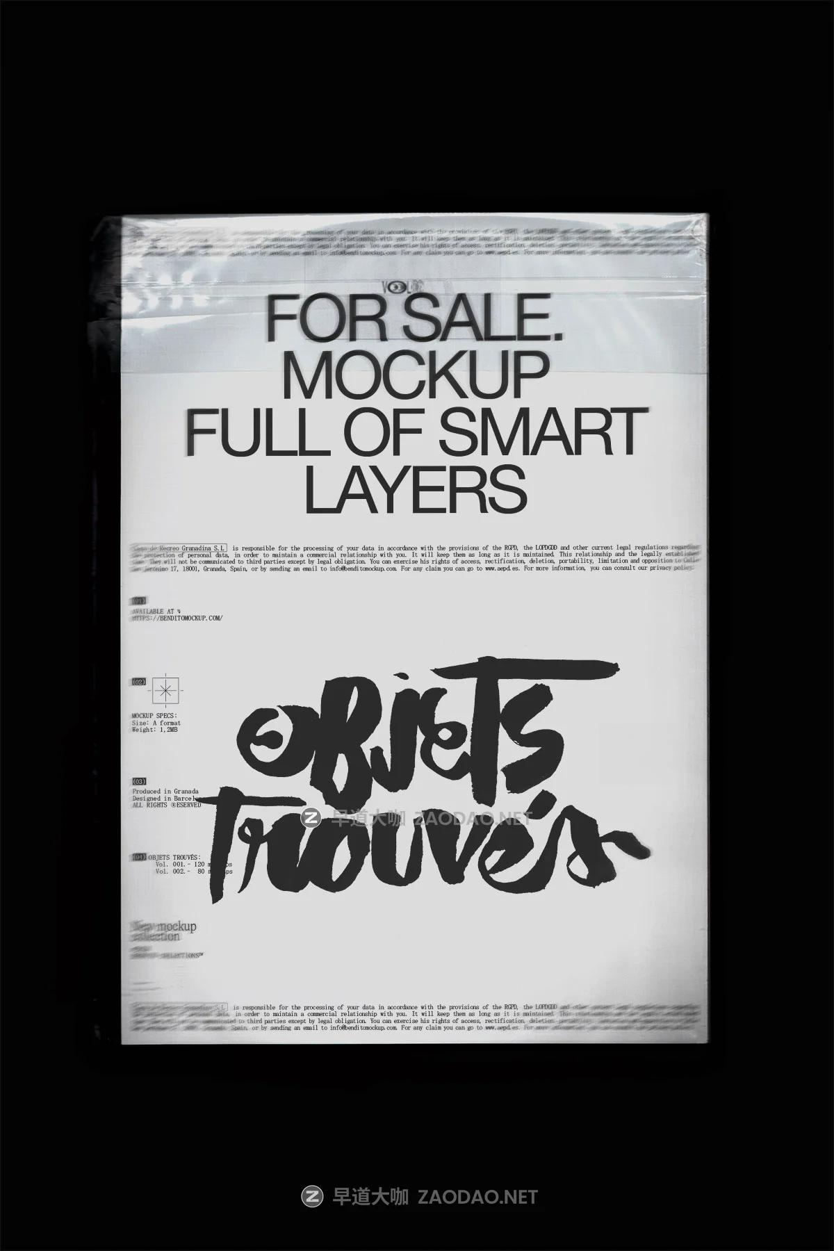 7款国外小众海报信封文件夹包装盒品牌VI设计PS展示贴图样机模板 Bendito.Mockup – Objets Trouvés v2 P5插图2 7款国外小众海报信封文件夹包装盒品牌VI设计PS展示贴图样机模板 Bendito.Mockup – Objets Trouvés v2 P5插图2