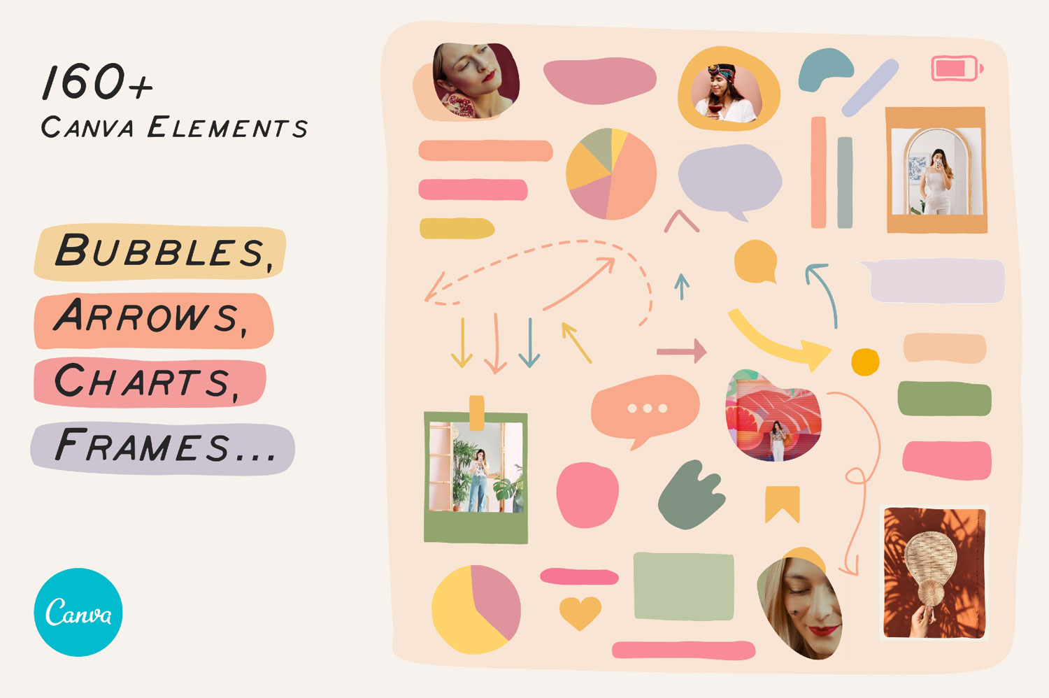 160+箭头气泡图表条形图图标设备图形手绘SVG矢量图形设计素材 Bubbles, Arrows & Frames特色图 160+箭头气泡图表条形图图标设备图形手绘SVG矢量图形设计素材 Bubbles, Arrows & Frames