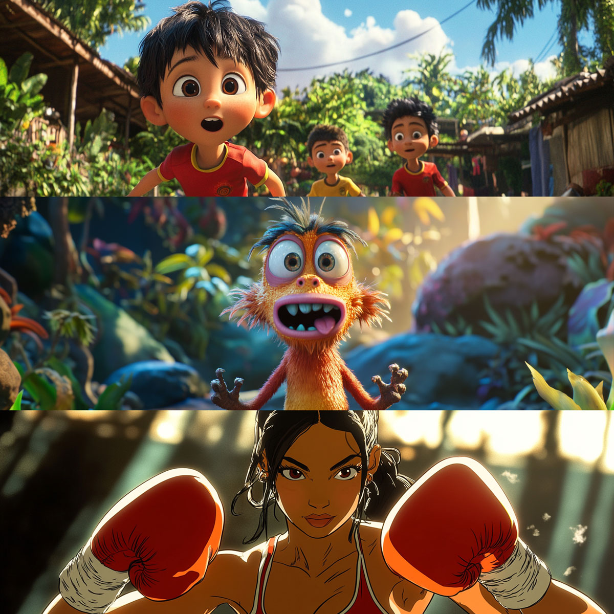 [独家AI翻译] Blender+AI人工智能动漫动画电影制作全流程课程 中文字幕 Curious Refuge – AI Animation