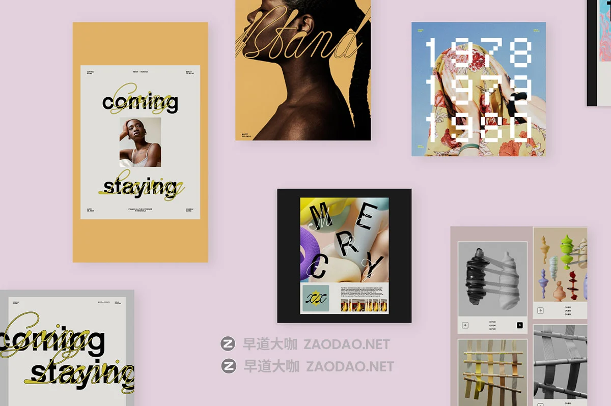 48款ins风方形社交媒体品牌推广公众号推文电商海报设计psd模板素材 Elapse – Social Media Templates插图3 48款ins风方形社交媒体品牌推广公众号推文电商海报设计psd模板素材 Elapse – Social Media Templates插图3