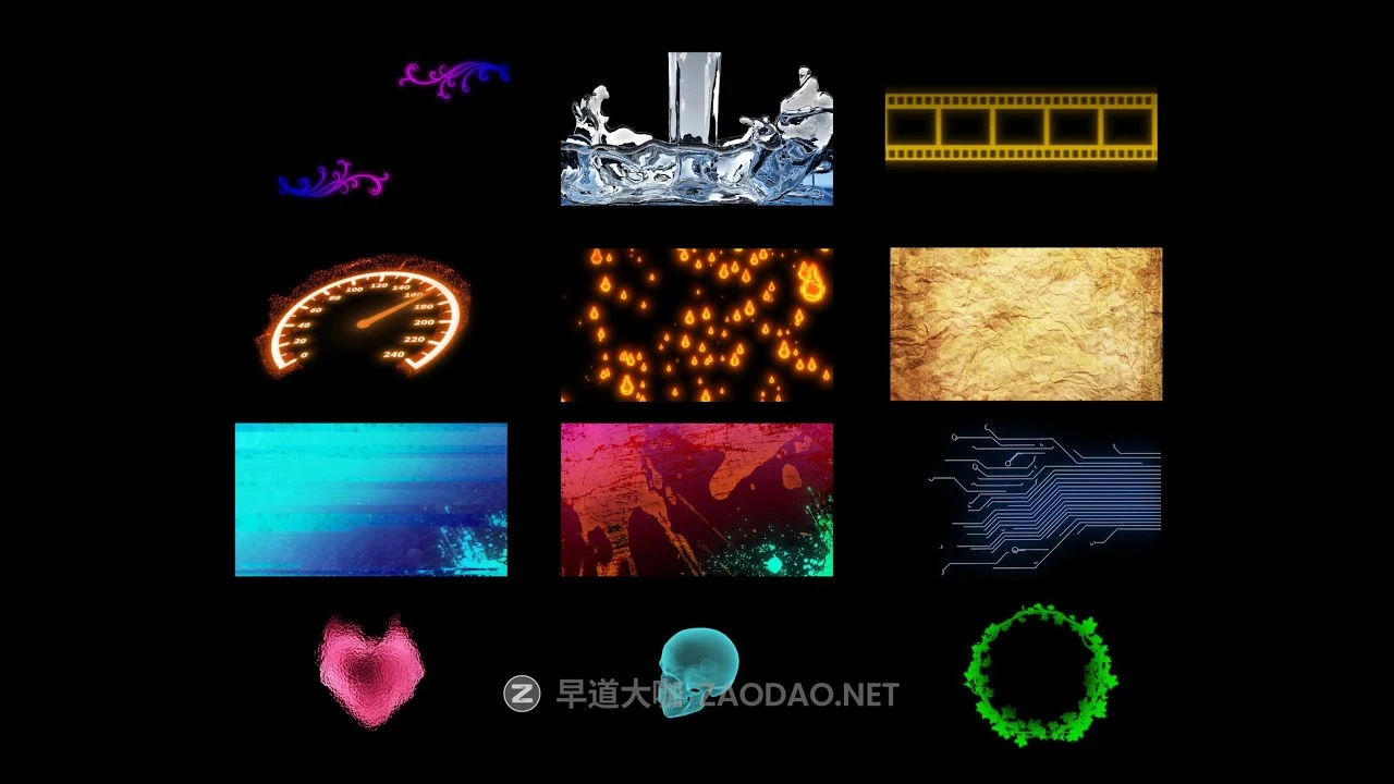 300+组高科技霓虹粒子相机镜头3D图形元素视频叠加特效素材包 VfxStudio – 300+ High-Tech and Objects Overlays插图1 300+组高科技霓虹粒子相机镜头3D图形元素视频叠加特效素材包 VfxStudio – 300+ High-Tech and Objects Overlays插图1