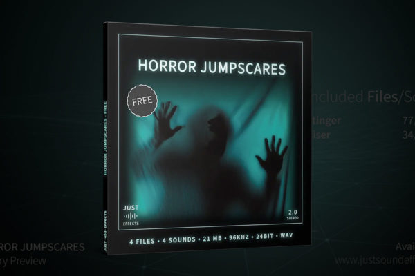 111组恐怖惊悚毛骨悚然紧张悬疑惊吓尖叫无损音效素材包 Just Sound Effects Horror Jumpscares WAV特色图 111组恐怖惊悚毛骨悚然紧张悬疑惊吓尖叫无损音效素材包 Just Sound Effects Horror Jumpscares WAV