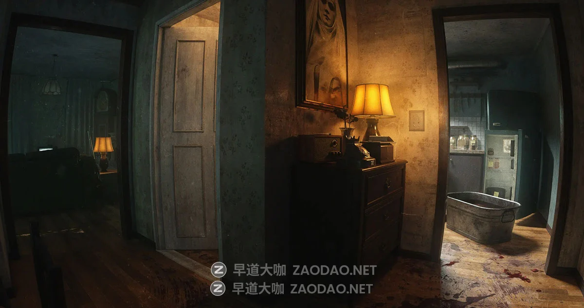 Blender恐怖阴暗鬼屋厨房餐厅地下室建筑3D模型资产素材 KitBash3D – House of Horror插图14 Blender恐怖阴暗鬼屋厨房餐厅地下室建筑3D模型资产素材 KitBash3D – House of Horror插图14