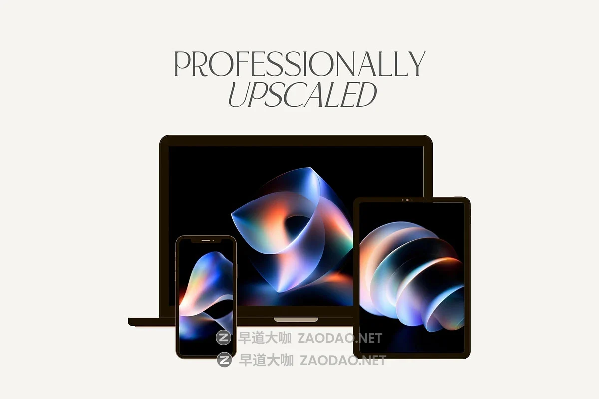 25款现代美学发光边缘模糊多彩几何图形背景图片设计素材 25 Luminous Geometry Wallpapers插图4 25款现代美学发光边缘模糊多彩几何图形背景图片设计素材 25 Luminous Geometry Wallpapers插图4