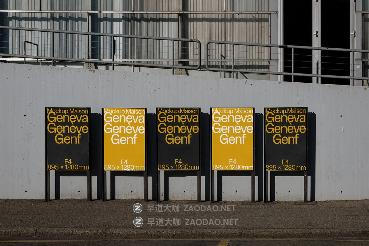 7款国外日内瓦城市海报广告牌标牌设计展示效果图PSD样机模板素材 Mockup.Maison – Geneva Collection P3插图7 7款国外日内瓦城市海报广告牌标牌设计展示效果图PSD样机模板素材 Mockup.Maison – Geneva Collection P3插图7