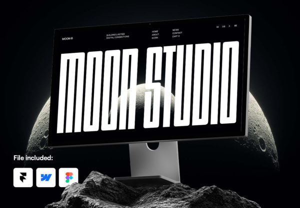 现代极简美学设计摄影工作室作品集网站用户界面UI设计figma/framer模板素材 Moon – Webflow and Framer Template特色图 现代极简美学设计摄影工作室作品集网站用户界面UI设计figma/framer模板素材 Moon – Webflow and Framer Template
