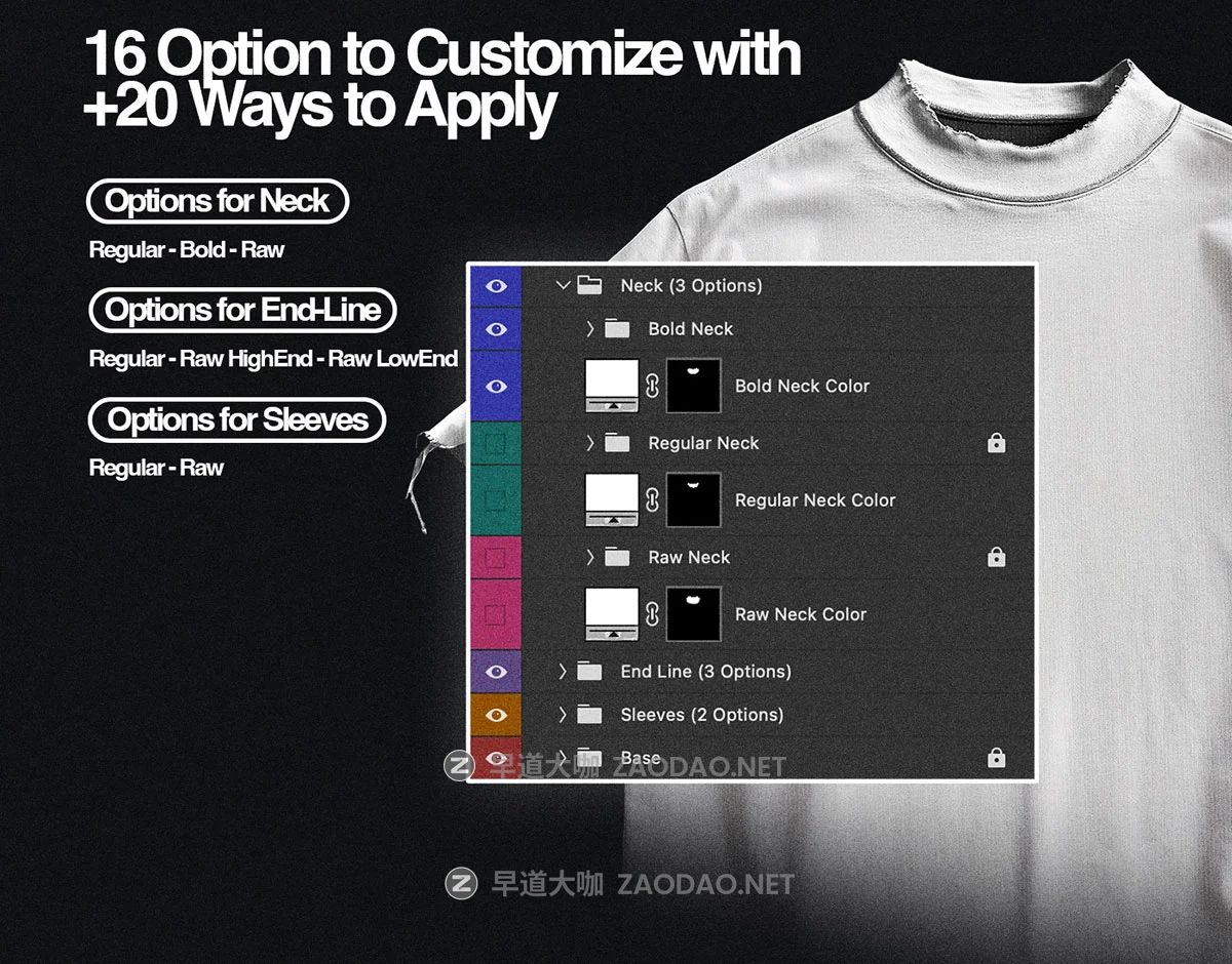 4款超大街头说唱风圆领T恤半袖印花图案设计ps展示效果图样机模板素材 züli – Oversized T-Shirt Mockup 5K (Customized Version)插图4 4款超大街头说唱风圆领T恤半袖印花图案设计ps展示效果图样机模板素材 züli – Oversized T-Shirt Mockup 5K (Customized Version)插图4