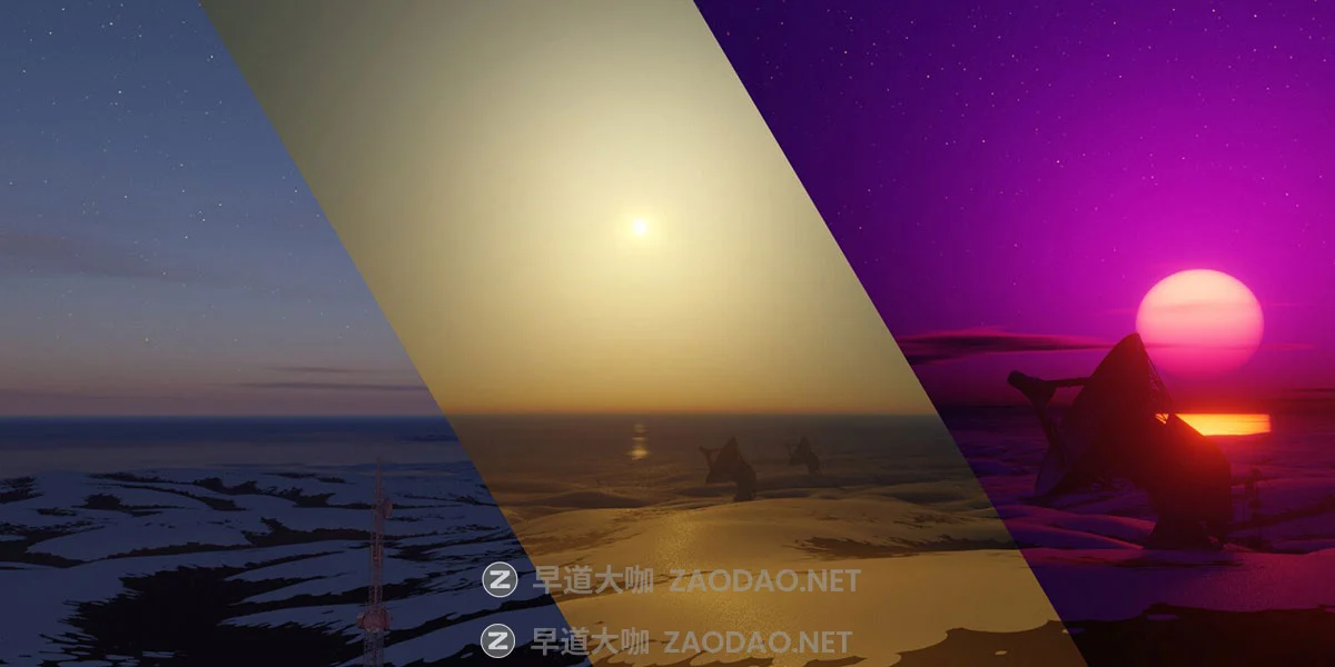 Blender插件 真实物理环境氛围星空大气云彩雾星光星球模拟工具+中文教程 Physical Starlight and Atmosphere v1.9.2 for Blender插图10 Blender插件 真实物理环境氛围星空大气云彩雾星光星球模拟工具+中文教程 Physical Starlight and Atmosphere v1.9.2 for Blender插图10