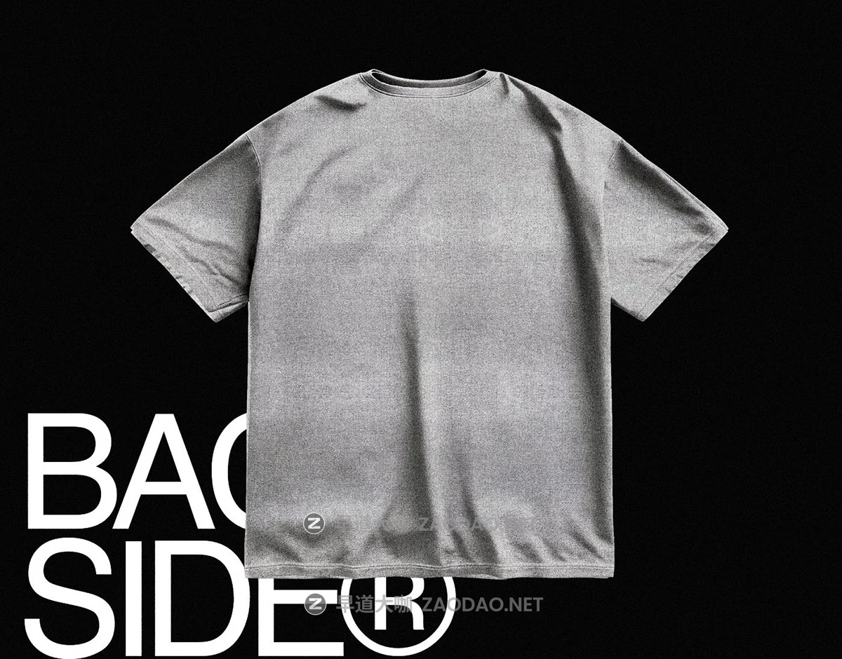 4款超大圆领街头嘻哈风T恤半袖印花图案设计PS展示贴图样机模板 ZÜLI — Realistic Oversize T-Shirt Mockup插图2 4款超大圆领街头嘻哈风T恤半袖印花图案设计PS展示贴图样机模板 ZÜLI — Realistic Oversize T-Shirt Mockup插图2