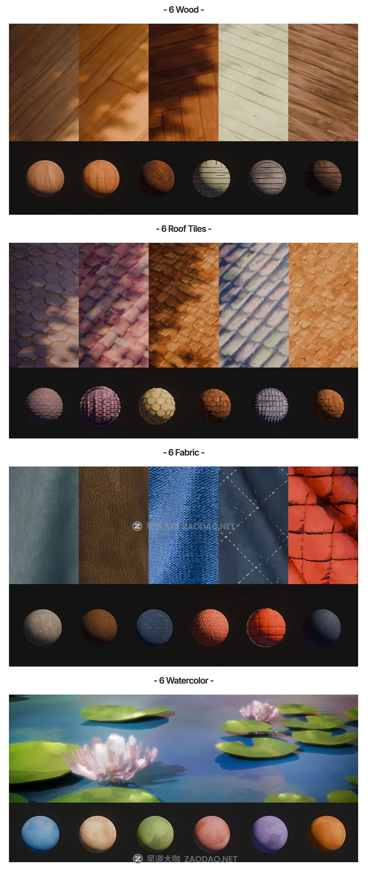 Blender 72组风格化卡通3D材质资产预设 Blender – Stylized Materials Library – Style Mat v1.1插图6 Blender 72组风格化卡通3D材质资产预设 Blender – Stylized Materials Library – Style Mat v1.1插图6