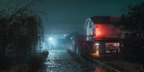 [独家AI翻译] Blender真实小镇场景3D建模贴图灯光渲染全流程基础教程 中英文字幕 Complete Blender beginner workflow for Cinematic animation