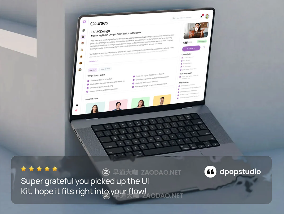 100+屏创意有趣游戏风格学习教育课程任务仪表盘UI界面设计Figma模板套件 PhiLearn – Gamified Learning Dashboard UI KIT插图7 100+屏创意有趣游戏风格学习教育课程任务仪表盘UI界面设计Figma模板套件 PhiLearn – Gamified Learning Dashboard UI KIT插图7