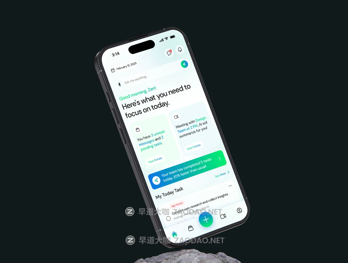 90+屏AI人工智能任务协作聊天机器人app应用程序ui界面设计figma模板 Synapz – AI Task Collaboration App UI KIT插图4 90+屏AI人工智能任务协作聊天机器人app应用程序ui界面设计figma模板 Synapz – AI Task Collaboration App UI KIT插图4