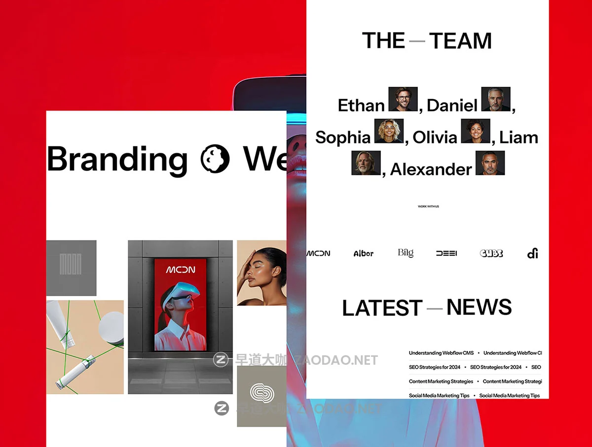 现代极简美学设计摄影工作室作品集网站用户界面UI设计figma/framer模板素材 Moon – Webflow and Framer Template插图3 现代极简美学设计摄影工作室作品集网站用户界面UI设计figma/framer模板素材 Moon – Webflow and Framer Template插图3