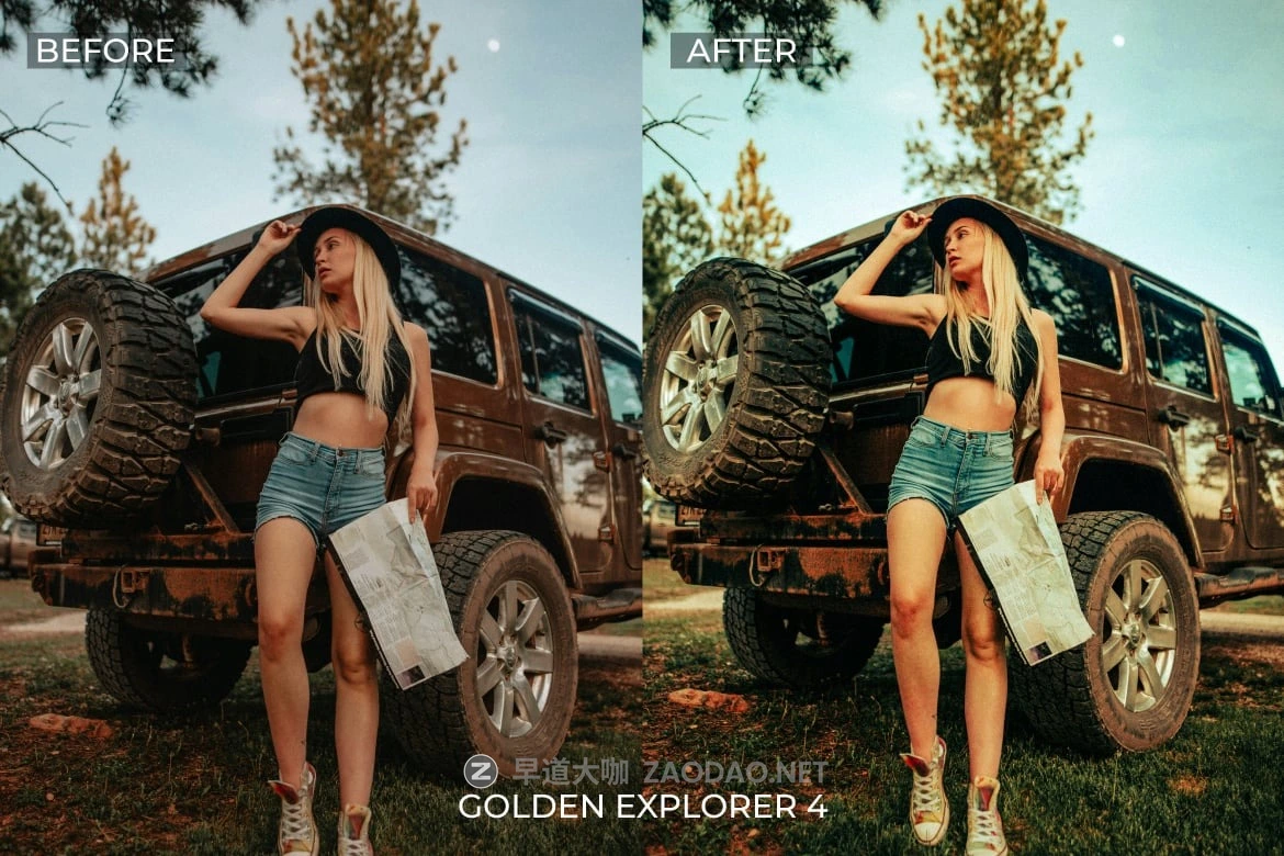 复古梦幻柔和金色灯光房效果户外旅行博主电影摄影照片调色Lightroom预设 Golden Explorer Lightroom Presets插图5 复古梦幻柔和金色灯光房效果户外旅行博主电影摄影照片调色Lightroom预设 Golden Explorer Lightroom Presets插图5