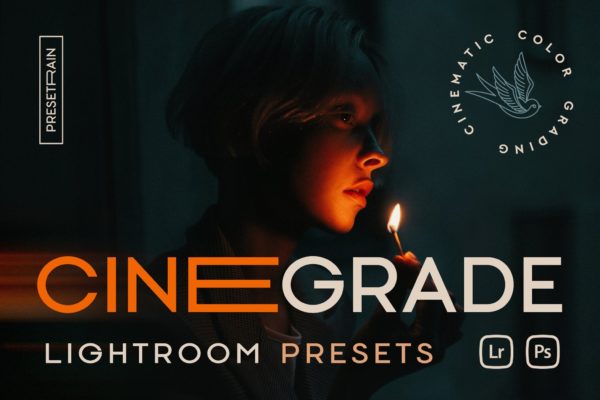 黑暗复古电影风格婚礼旅行肖像摄影照片调色Lightroom预设 Cinegrade – Dark Cinematic Lightroom Presets特色图 黑暗复古电影风格婚礼旅行肖像摄影照片调色Lightroom预设 Cinegrade – Dark Cinematic Lightroom Presets