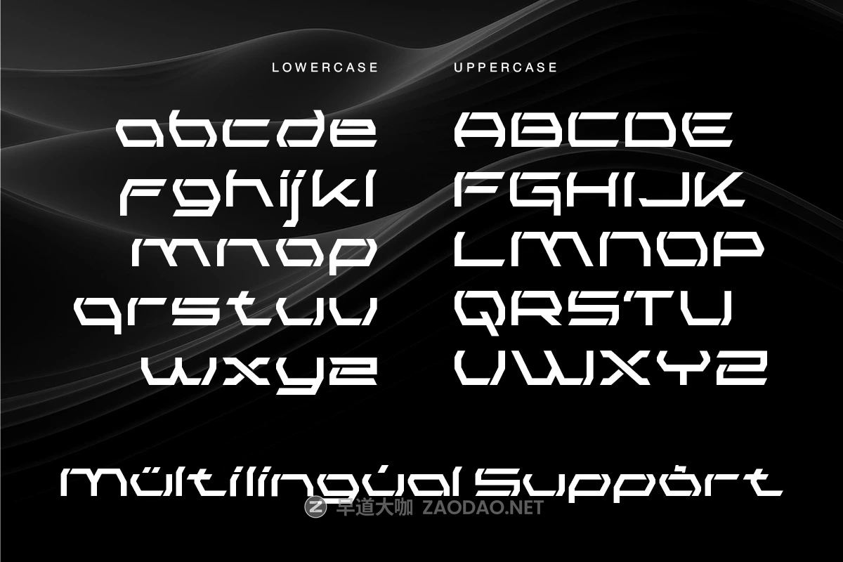 现代未来派人工智能电影游戏标题设计无衬线英文字体安装包 Omniveil Futuristic Font插图7 现代未来派人工智能电影游戏标题设计无衬线英文字体安装包 Omniveil Futuristic Font插图7