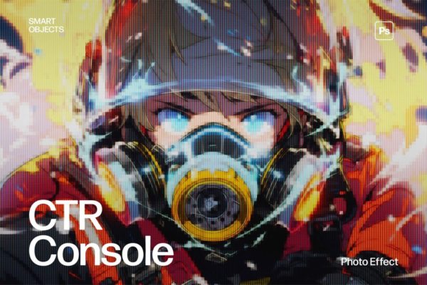 复古动漫风格像素化故障失真照片效果ps特效滤镜样机 Retro Console Pixelated Photo Effect Template特色图 复古动漫风格像素化故障失真照片效果ps特效滤镜样机 Retro Console Pixelated Photo Effect Template