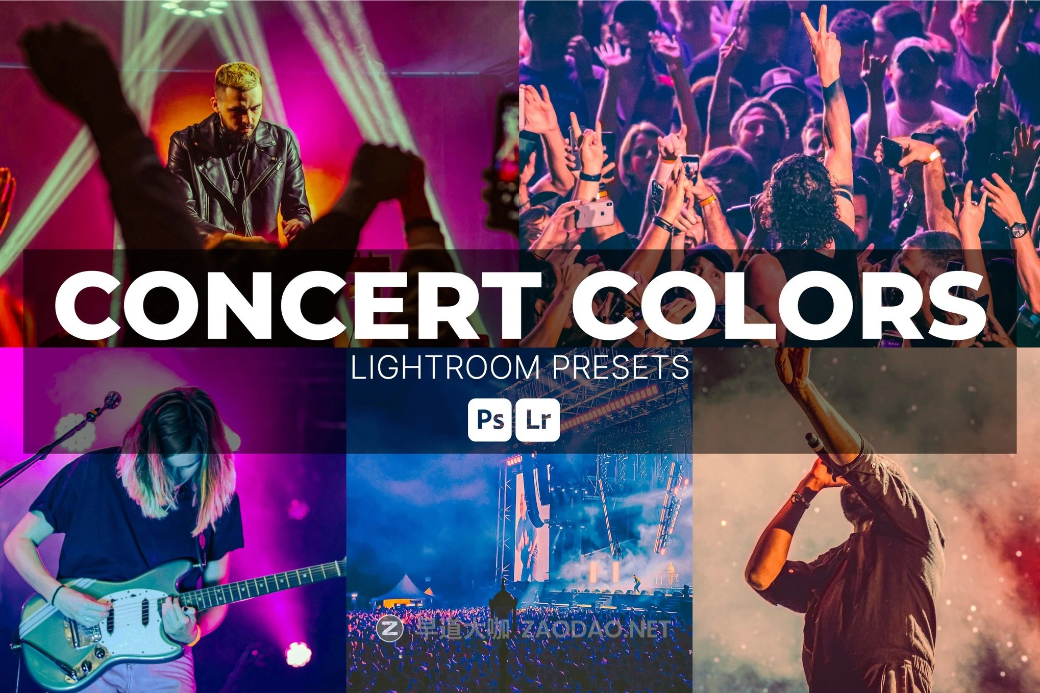 5组灯光室效果音乐会节日庆典摄影照片调色Lightroom预设 Concert Colors Lightroom Presets插图 5组灯光室效果音乐会节日庆典摄影照片调色Lightroom预设 Concert Colors Lightroom Presets插图