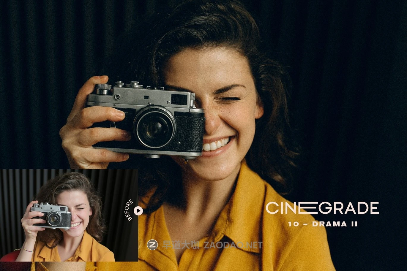 黑暗复古电影风格婚礼旅行肖像摄影照片调色Lightroom预设 Cinegrade – Dark Cinematic Lightroom Presets插图6 黑暗复古电影风格婚礼旅行肖像摄影照片调色Lightroom预设 Cinegrade – Dark Cinematic Lightroom Presets插图6