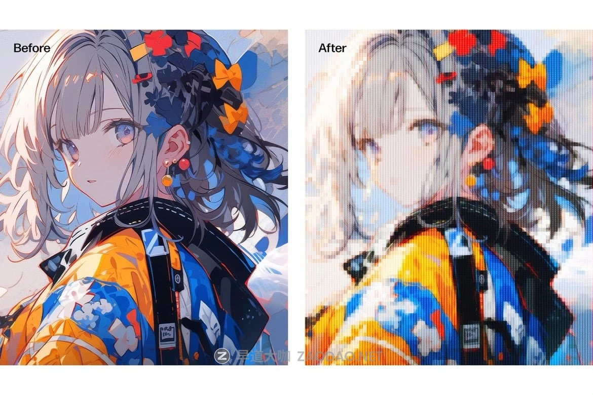 复古动漫风格像素化故障失真照片效果ps特效滤镜样机 Retro Console Pixelated Photo Effect Template插图2 复古动漫风格像素化故障失真照片效果ps特效滤镜样机 Retro Console Pixelated Photo Effect Template插图2