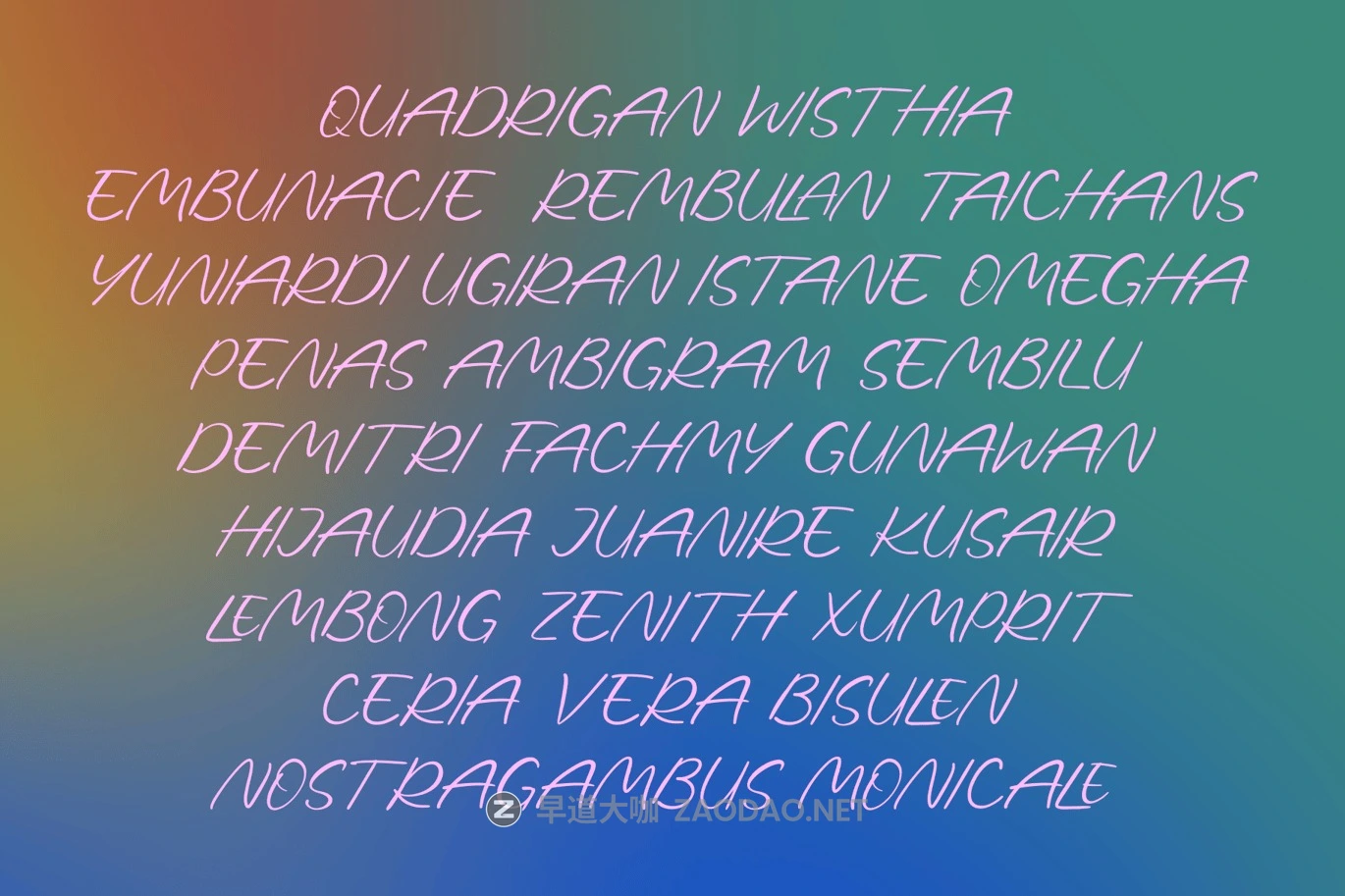 现代复古美学品牌海报标志设计手写英文字体安装包 Manjur Neimah – Handwritten Brush Modern Logo Font插图2 现代复古美学品牌海报标志设计手写英文字体安装包 Manjur Neimah – Handwritten Brush Modern Logo Font插图2