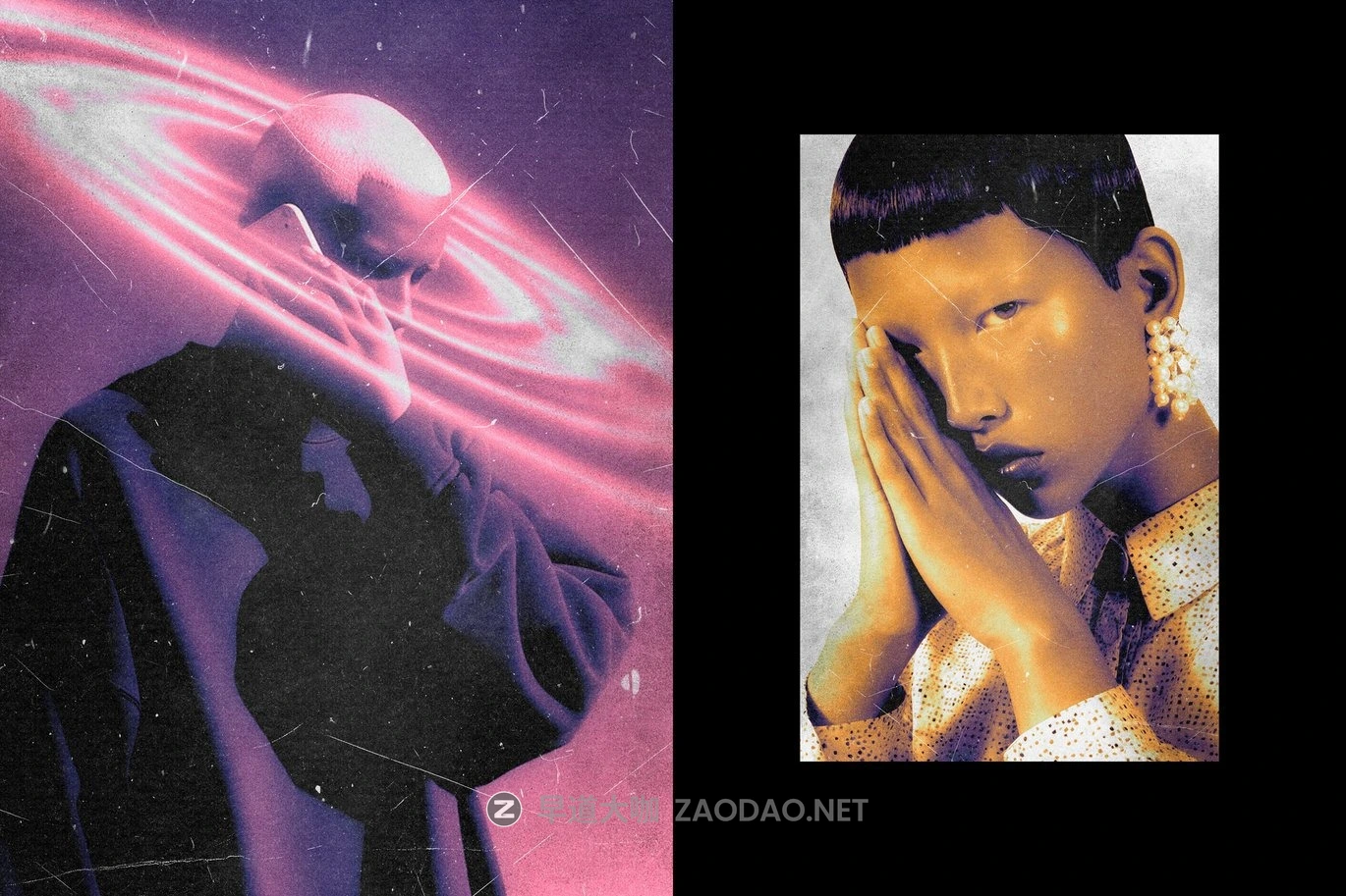 复古做旧划痕灰尘照片效果ps特效滤镜样机 Aged Paper Photo Effect插图2 复古做旧划痕灰尘照片效果ps特效滤镜样机 Aged Paper Photo Effect插图2