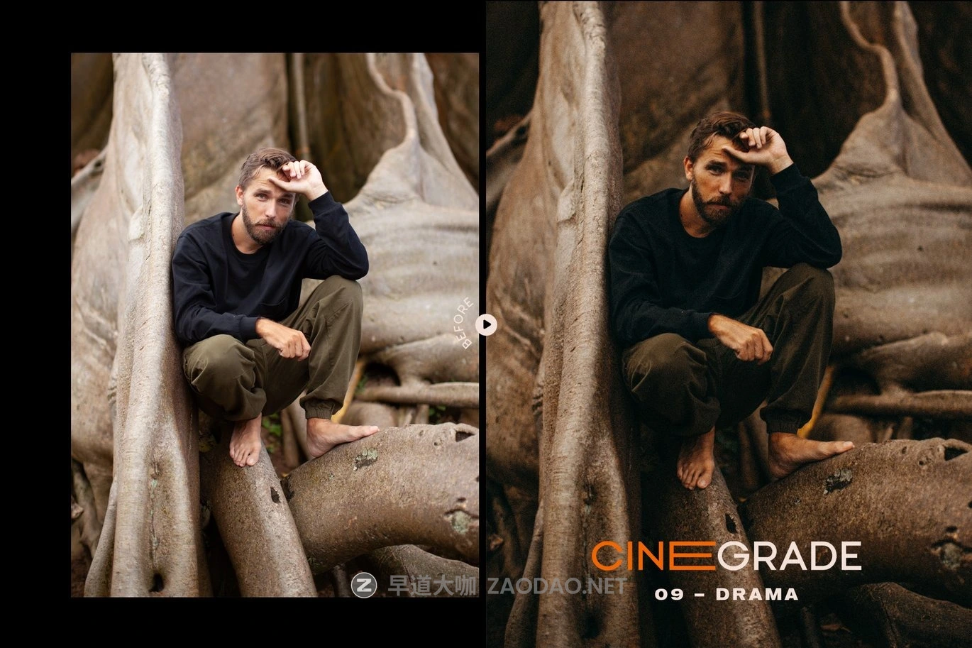 黑暗复古电影风格婚礼旅行肖像摄影照片调色Lightroom预设 Cinegrade – Dark Cinematic Lightroom Presets插图8 黑暗复古电影风格婚礼旅行肖像摄影照片调色Lightroom预设 Cinegrade – Dark Cinematic Lightroom Presets插图8