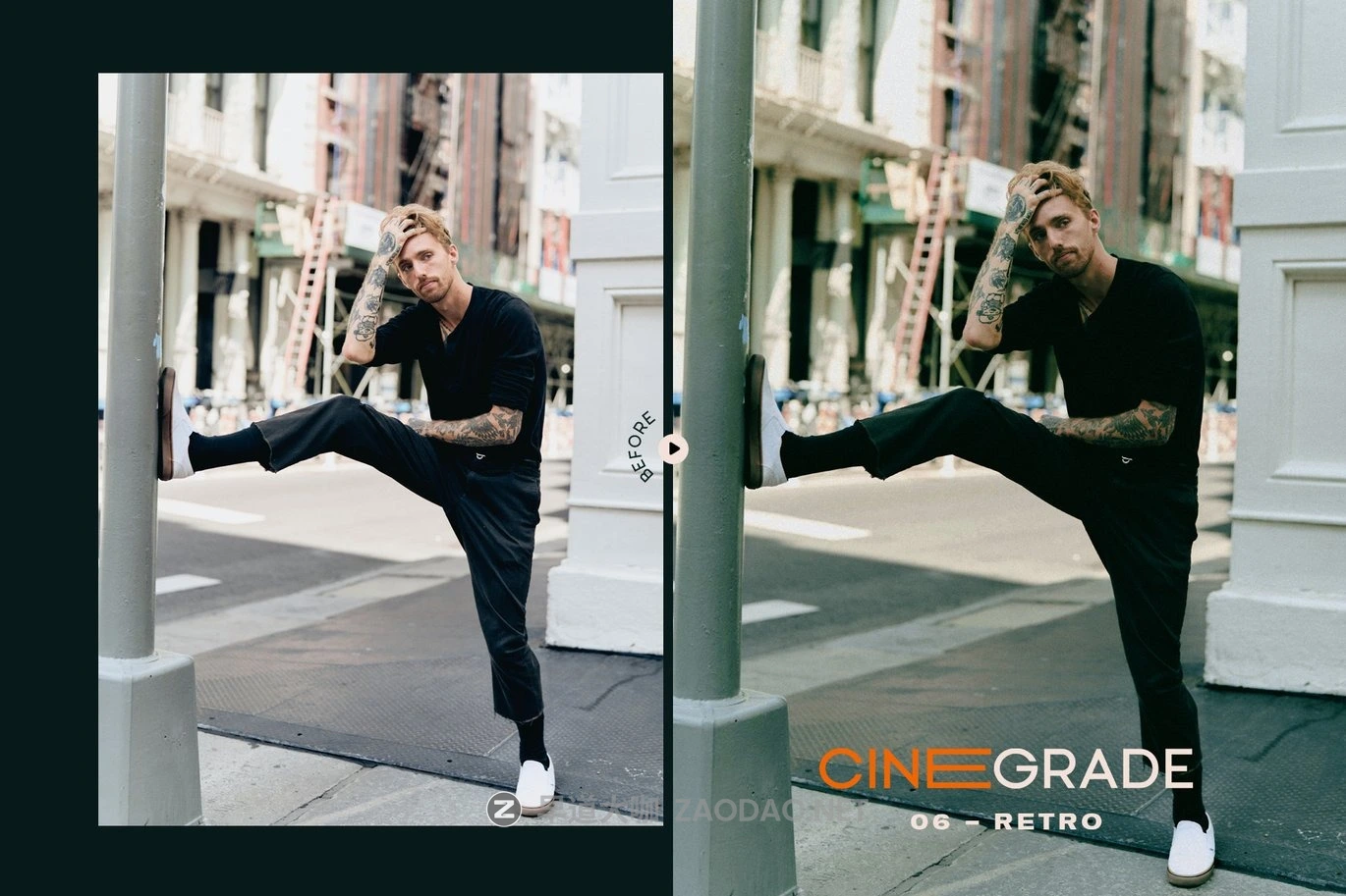 黑暗复古电影风格婚礼旅行肖像摄影照片调色Lightroom预设 Cinegrade – Dark Cinematic Lightroom Presets插图10 黑暗复古电影风格婚礼旅行肖像摄影照片调色Lightroom预设 Cinegrade – Dark Cinematic Lightroom Presets插图10