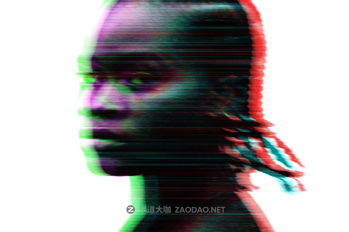 发光错位扭曲海报照片效果ps特效滤镜样机 Glitching Anaglyph Photo Effect插图5 发光错位扭曲海报照片效果ps特效滤镜样机 Glitching Anaglyph Photo Effect插图5
