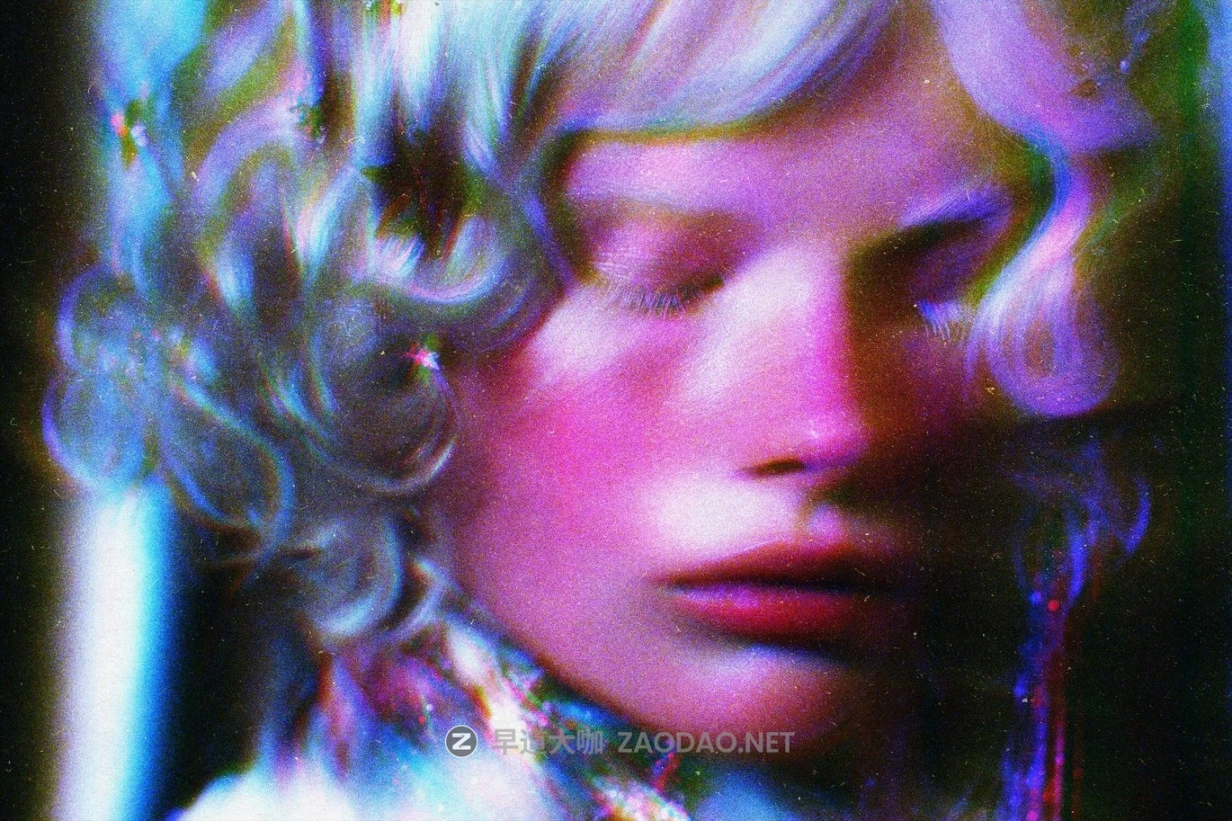 故障动感模糊发光粒状照片效果ps特效滤镜样机 Motion Riso Blur Photo Effect插图4 故障动感模糊发光粒状照片效果ps特效滤镜样机 Motion Riso Blur Photo Effect插图4