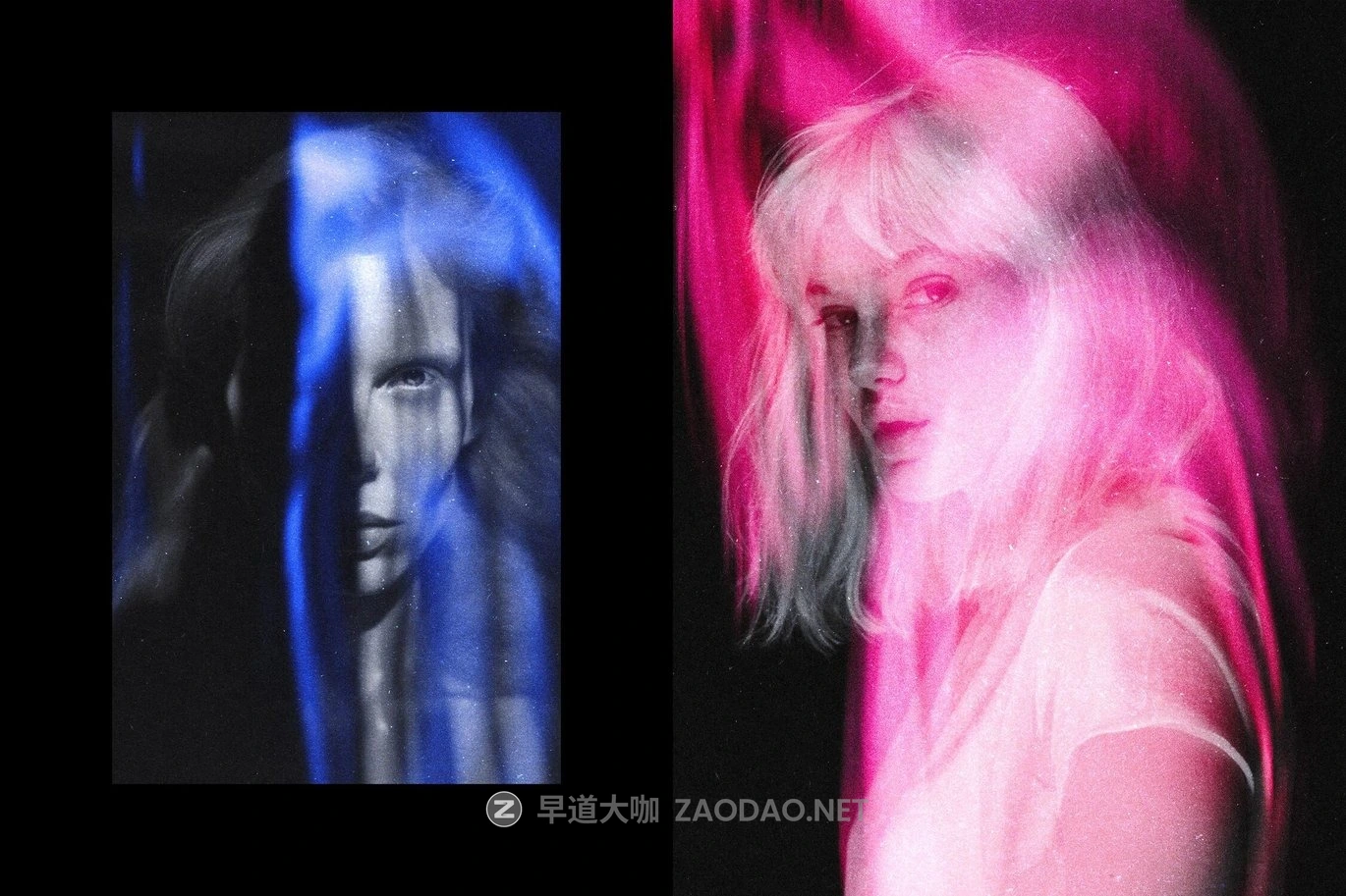 梦幻颗粒模糊光环漏光照片效果ps特效滤镜样机 Aura Leak Photo Effect插图4 梦幻颗粒模糊光环漏光照片效果ps特效滤镜样机 Aura Leak Photo Effect插图4