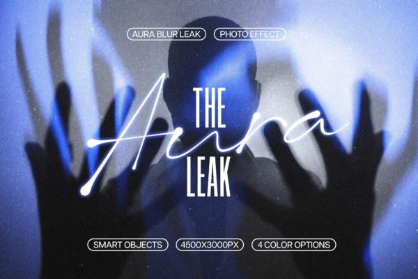 梦幻颗粒模糊光环漏光照片效果ps特效滤镜样机 Aura Leak Photo Effect特色图 梦幻颗粒模糊光环漏光照片效果ps特效滤镜样机 Aura Leak Photo Effect