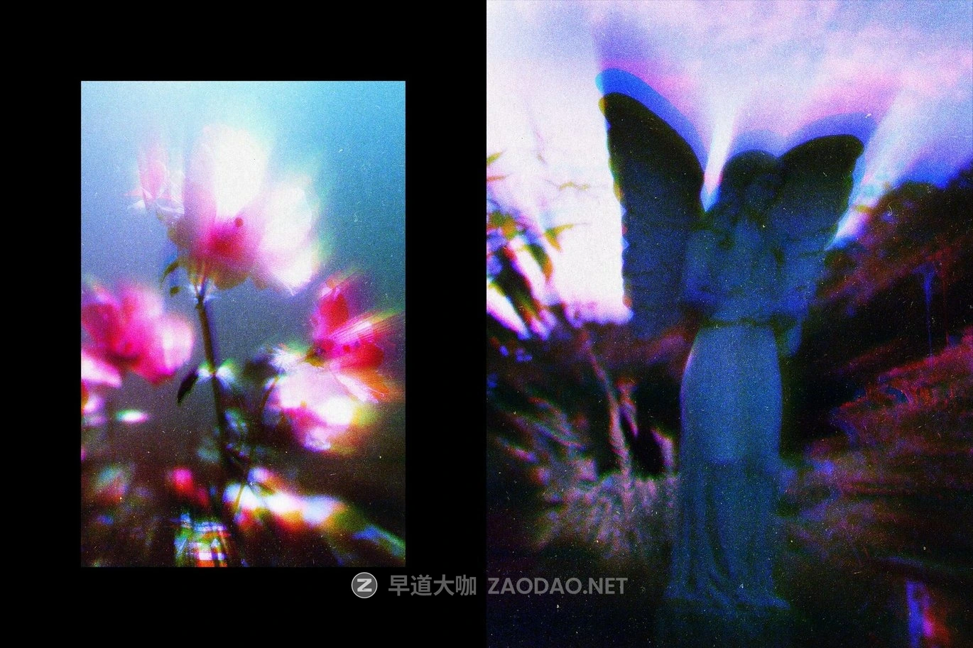 故障动感模糊发光粒状照片效果ps特效滤镜样机 Motion Riso Blur Photo Effect插图6 故障动感模糊发光粒状照片效果ps特效滤镜样机 Motion Riso Blur Photo Effect插图6