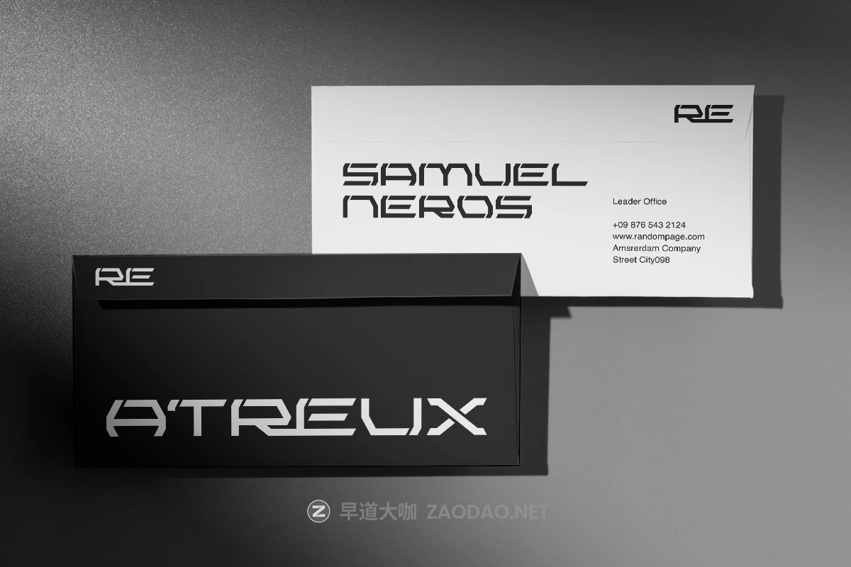 现代未来派人工智能电影游戏标题设计无衬线英文字体安装包 Omniveil Futuristic Font插图1 现代未来派人工智能电影游戏标题设计无衬线英文字体安装包 Omniveil Futuristic Font插图1