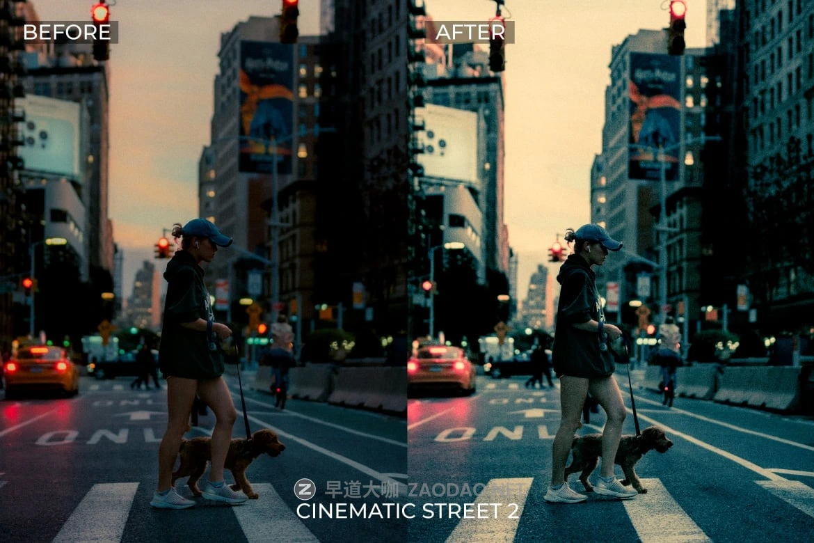 5组灯光室效果城市街头电影照片调色Lightroom预设 Cinematic Street Lightroom Presets插图2 5组灯光室效果城市街头电影照片调色Lightroom预设 Cinematic Street Lightroom Presets插图2