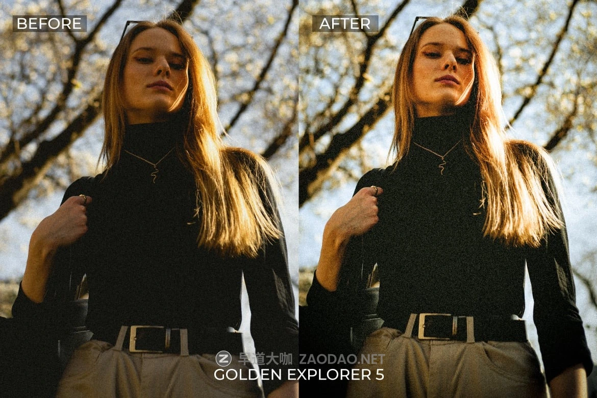 复古梦幻柔和金色灯光房效果户外旅行博主电影摄影照片调色Lightroom预设 Golden Explorer Lightroom Presets插图4 复古梦幻柔和金色灯光房效果户外旅行博主电影摄影照片调色Lightroom预设 Golden Explorer Lightroom Presets插图4