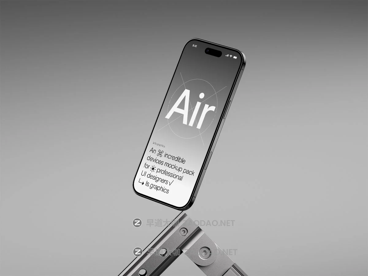 16款高级工业风手机app界面广告作品集设计苹果iPhone Air展示贴图psd/figma样机模板 AH-Mockups, iPhone Air by ls.graphics插图16 16款高级工业风手机app界面广告作品集设计苹果iPhone Air展示贴图psd/figma样机模板 AH-Mockups, iPhone Air by ls.graphics插图16