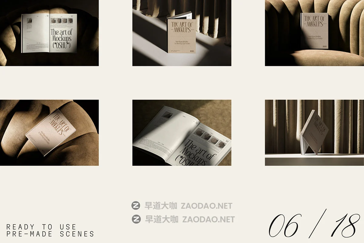 63款时尚文艺光影硬面精装书籍装帧封面内页排版设计ps展示效果图样机 Book mockups V2 (63 PSD)插图1 63款时尚文艺光影硬面精装书籍装帧封面内页排版设计ps展示效果图样机 Book mockups V2 (63 PSD)插图1