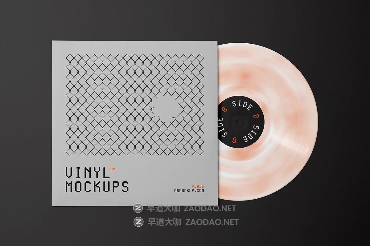 12款黑胶唱片音乐CD碟片专辑封面包装设计作品ps展示效果图样机模板 Vinyl Mockups by Mr.Mockup插图7 12款黑胶唱片音乐CD碟片专辑封面包装设计作品ps展示效果图样机模板 Vinyl Mockups by Mr.Mockup插图7