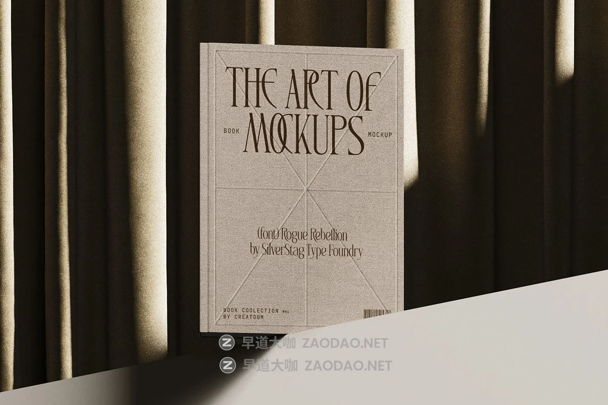 63款时尚文艺光影硬面精装书籍装帧封面内页排版设计ps展示效果图样机 Book mockups V2 (63 PSD)插图5 63款时尚文艺光影硬面精装书籍装帧封面内页排版设计ps展示效果图样机 Book mockups V2 (63 PSD)插图5