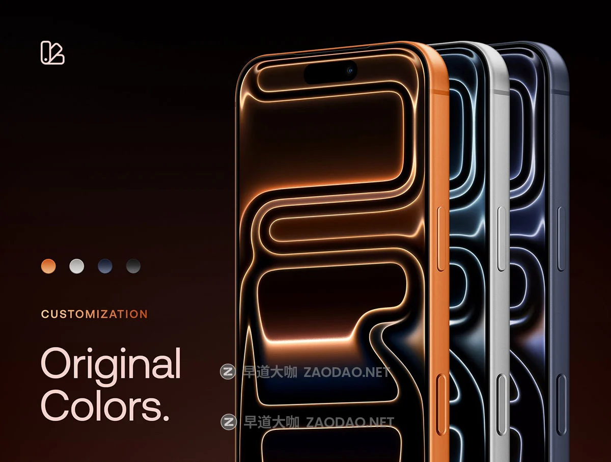 24款高级手机app ui界面广告作品集设计苹果iPhone 17 Pro展示贴图psd/figma样机模板 iPhone 17 Pro – 24 Mockups Scenes插图2 24款高级手机app ui界面广告作品集设计苹果iPhone 17 Pro展示贴图psd/figma样机模板 iPhone 17 Pro – 24 Mockups Scenes插图2