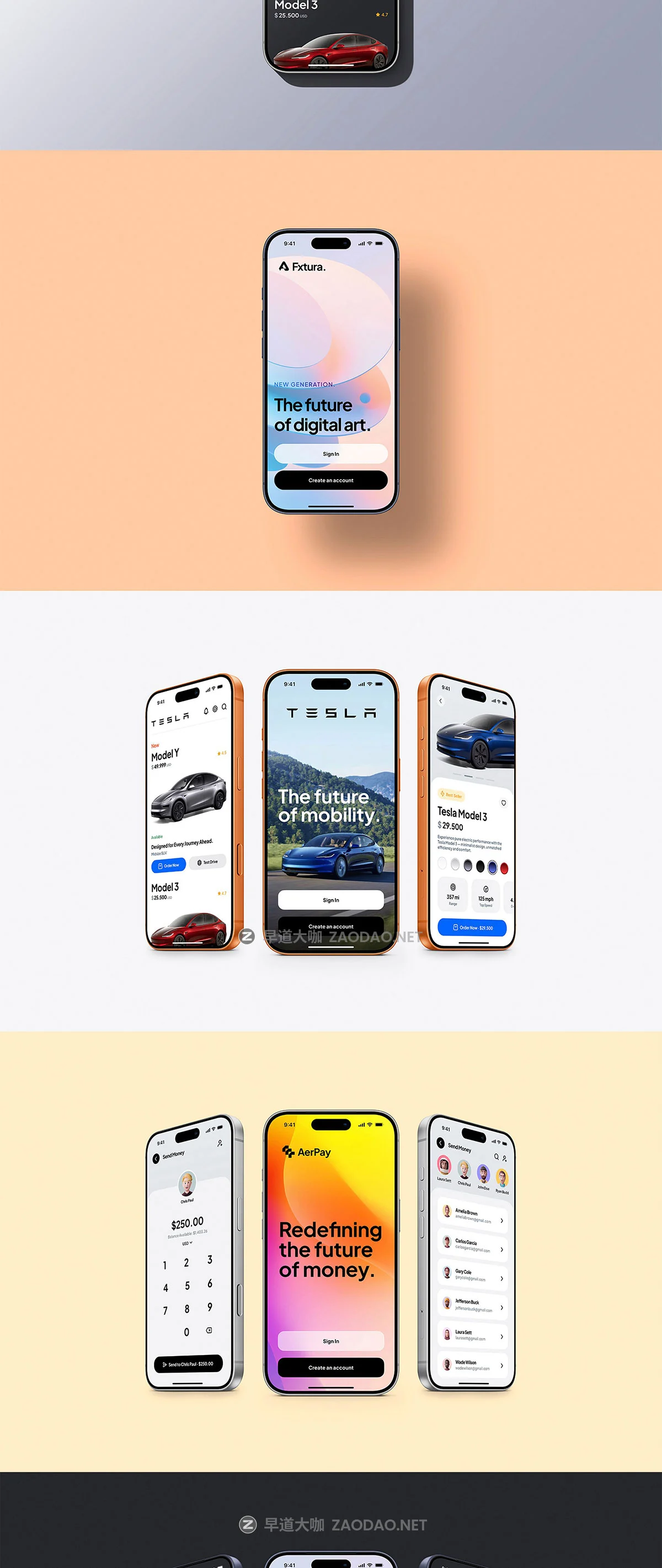 24款高级手机app ui界面广告作品集设计苹果iPhone 17 Pro展示贴图psd/figma样机模板 iPhone 17 Pro – 24 Mockups Scenes插图13 24款高级手机app ui界面广告作品集设计苹果iPhone 17 Pro展示贴图psd/figma样机模板 iPhone 17 Pro – 24 Mockups Scenes插图13