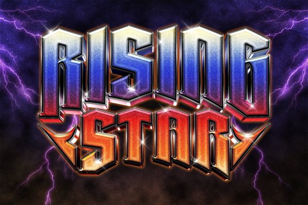 潮流3D立体金属镀铬海报电影标题logo设计ps特效样机模版 3D Metallic Chrome Text Effect特色图 潮流3D立体金属镀铬海报电影标题logo设计ps特效样机模版 3D Metallic Chrome Text Effect