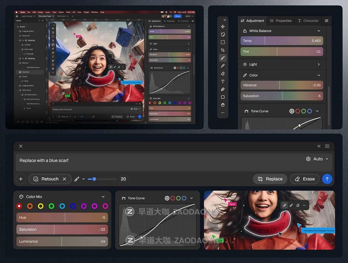 4屏创意电商产品销售数据统计看板SaaS服务仪表盘ui界面设计figma模板套件 Multi Concept SaaS Dashboard – UI KIT插图3 4屏创意电商产品销售数据统计看板SaaS服务仪表盘ui界面设计figma模板套件 Multi Concept SaaS Dashboard – UI KIT插图3